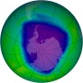 Antarctic Ozone 2008-10-01